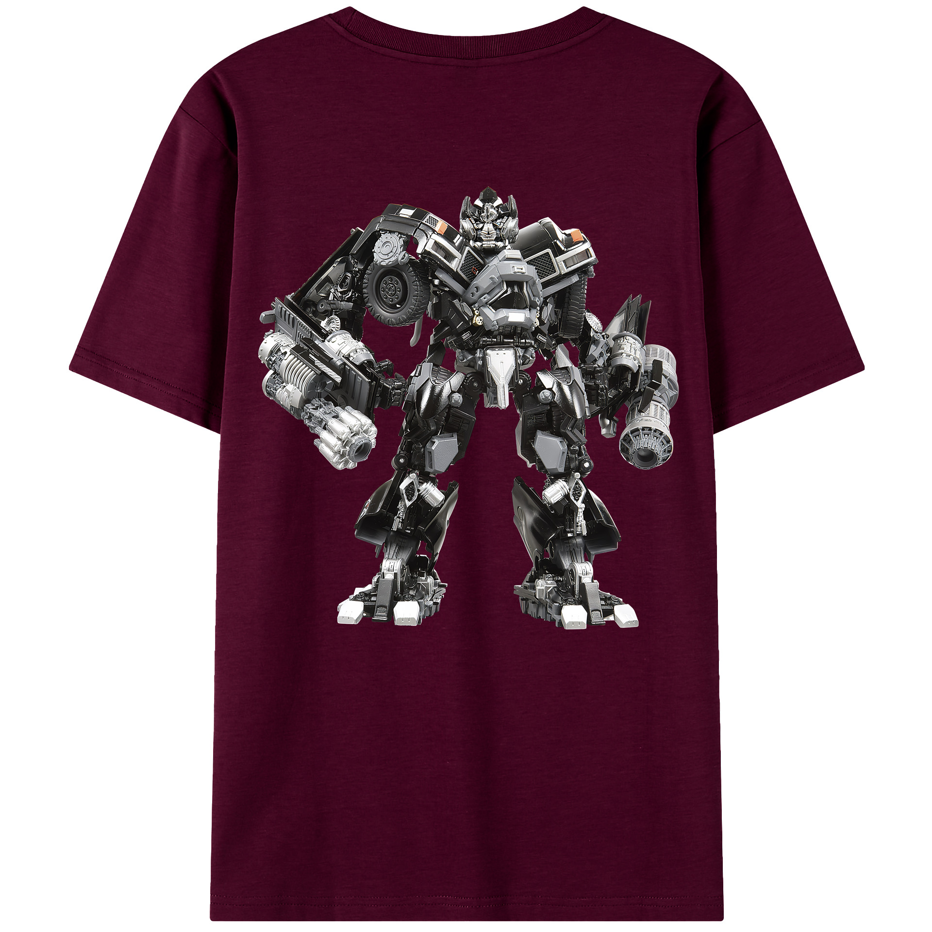 （画像用） Transformers トランスフォーマー レディース半袖Tシャツ(バックプリント)